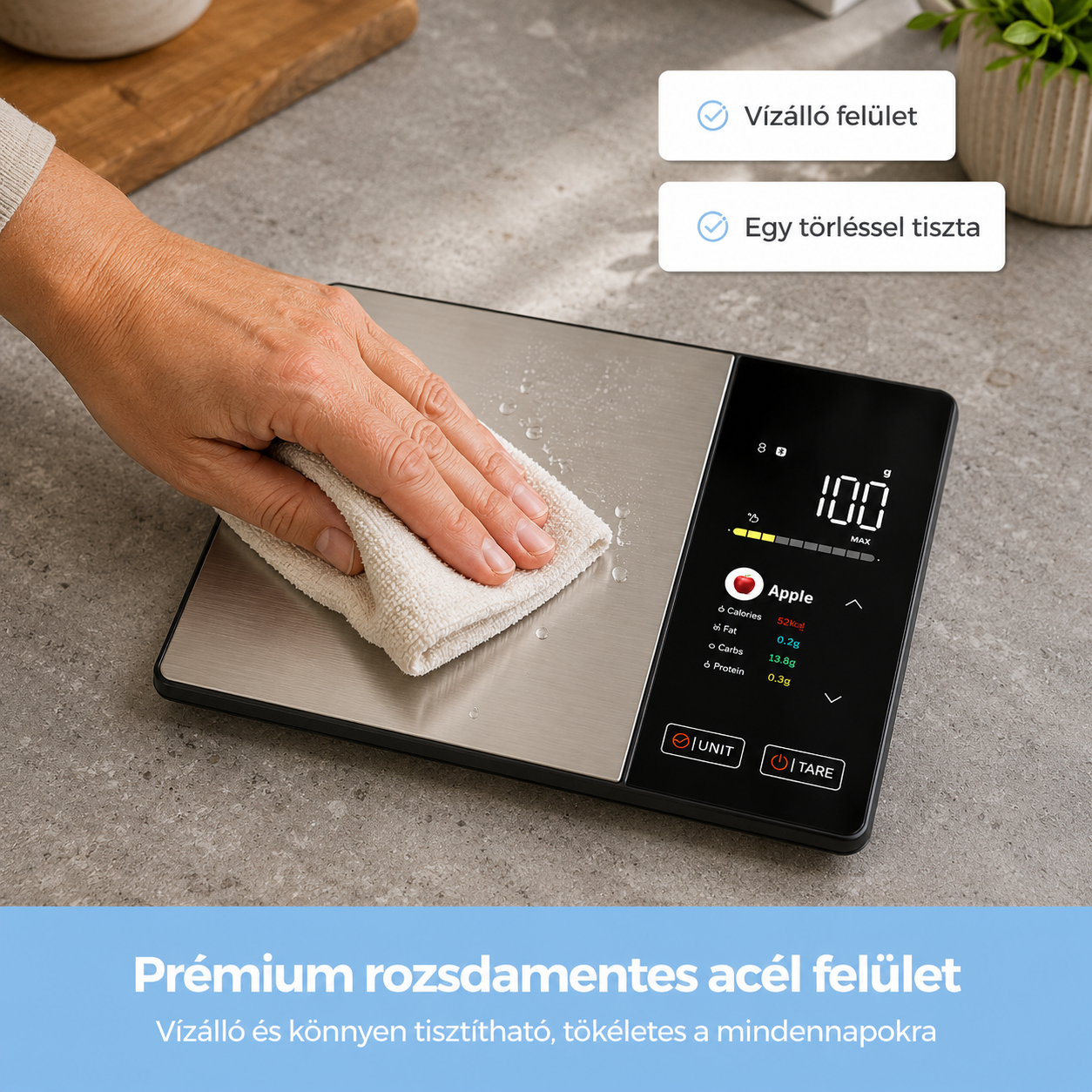 NIRA™ MacroScan 2.0 - Okos Konyhamérleg