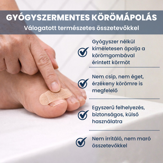 NIRA Éjszakai Tapasz Gombás Körömre (Természetes megoldás körömgombára)